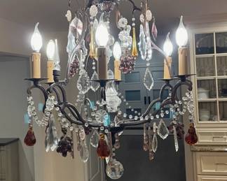 Matching chandelier