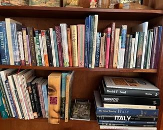 Fiction and coffe table books, art, travel, etc