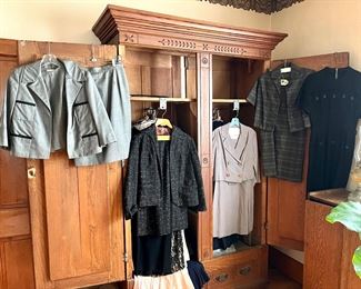 Vintage ladies suits