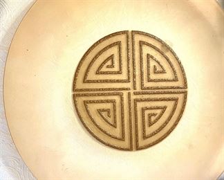 Mid Century glass platter