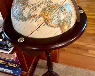 Globe with stand