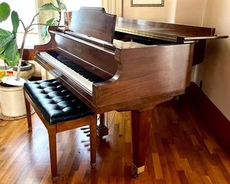 Kimball baby grand piano