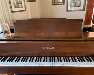 Kimball baby grand piano