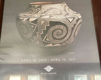 Framed Acoma Ollas poster 2011
 Hakku Museum 
Acoma Sky City