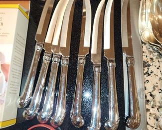 steak knives by Towle