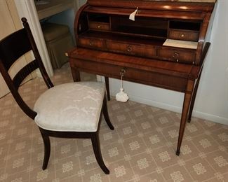 antique French fruitwood ladies desk