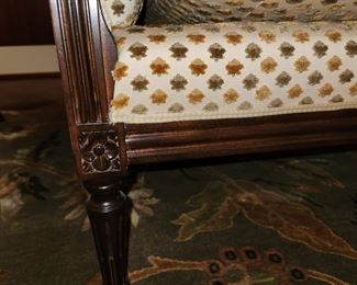 custom loveseat by Edward Ferrell