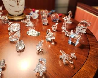 Swarovski crystal figurines
