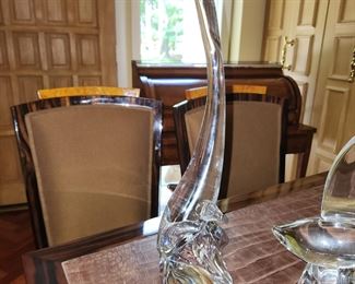 Baccarat crystal shark