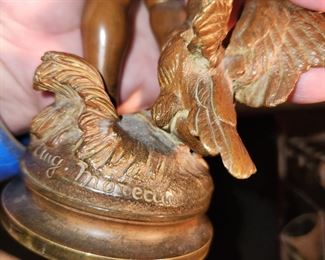 bronze sculpture by Auguste Moreau