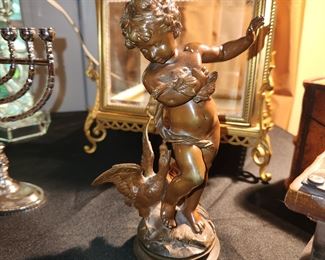 bronze sculpture by Auguste Moreau