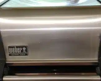 Weber Genesis Gold propane grill, with cover, NO TANK. Excellent condition, always garage-kept