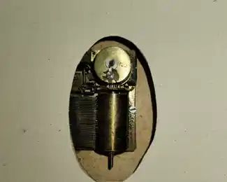 music box inside the picture book