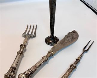 sterling and 800 sterling pair