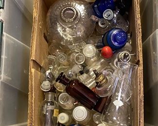 Glass Bottles and Vials in Various styles