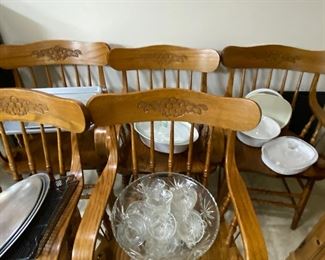 Wooden Captain Chairs