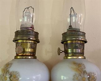 Vintage Hurrican Lamps