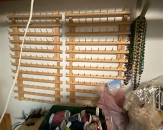Wooden Thread Holders