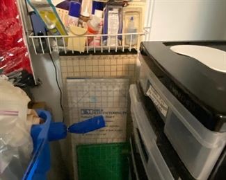 Closet of Crafting Supplies