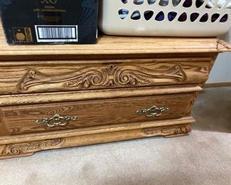 Wood Storage Chest/Trunk