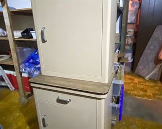 Vintage Dental Metal Storage Boxes/Cabinets