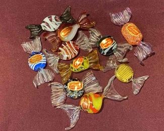 Murano Blown Glass Candies