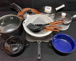 Pots, Pans, More Cuisnart, FGY, Steamer Pots, Utensils