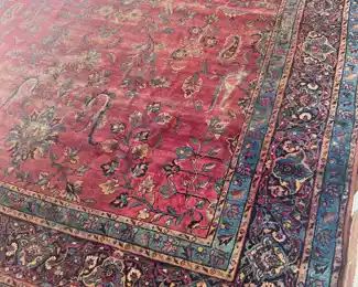 1920's Sarouk, very worn