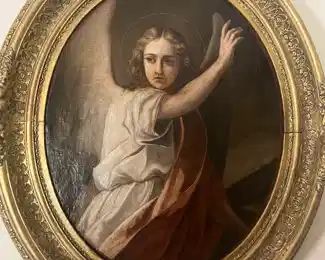 Archangel Gabriel, oil/canvas