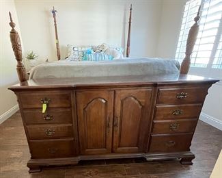 Chest of drawers or sideboard.