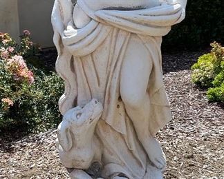 Diana the Huntress purchased 25+ years ago at Al's Garden Art