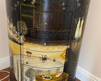 Great jewelry case that could serve as end table or?