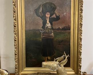 Artist Dora Metzger
2’8 x 1’9”