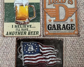 Man Cave Signs