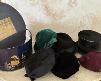 Vintage Hats, Vintage Hat Box