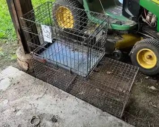  Live trap and animal cage