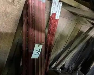  Approximately 30 New 6-foot metal t post