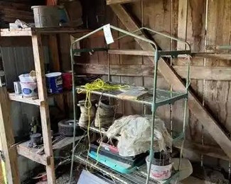 CONTENTS OF LOWER BARN SHED