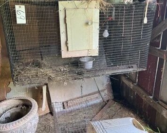 LARGE AND SMALL ANIMAL CAGE
