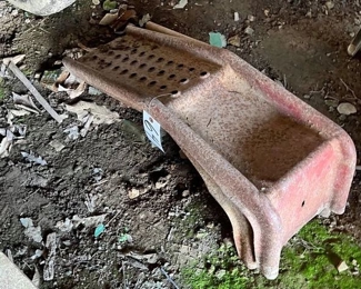  Pair of metal car ramps