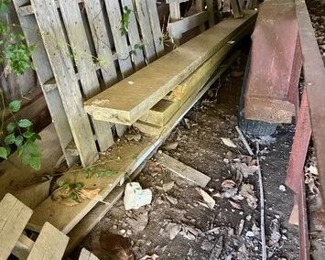 STACK OF 2”x8” and 1”x8”