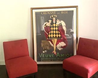 Veuve Amiot 5’ framed poster