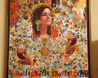 Painting - "Fire N' Ice" by Carol Bachman 