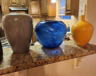 Large Midcentury Vases