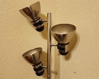 Midcentury Chrome Floor Lamp
