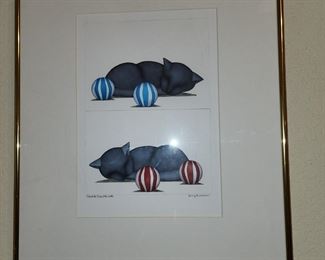 "Double Trouble Cats" by Jerry Bachman