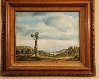Windmill Painting 