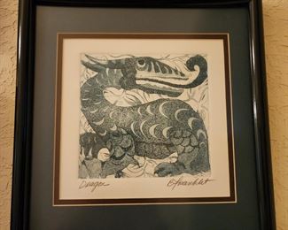 "Dragon" by Barbara Franklet