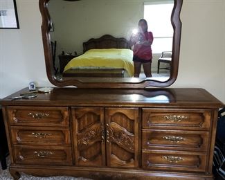 Dresser with Mirror