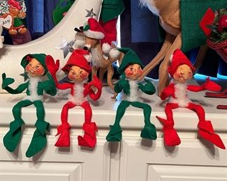 Vintage ANNALEE Pixie Elves 